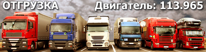 Отгрузка двигателя 113.965 / 113965 / M113